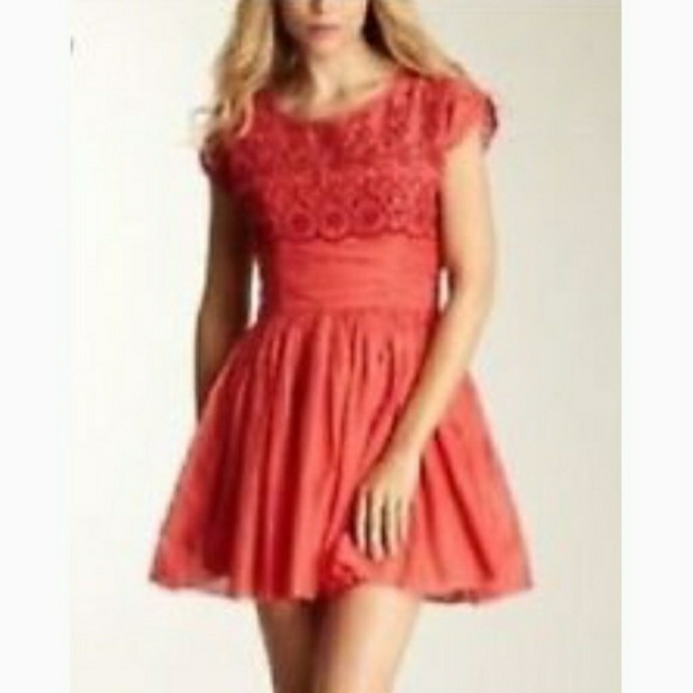 Free People Eyelet Garden Day Dress